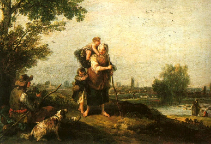 Figure di viandanti - Pinacoteca Tosio Martinengo, Brescia